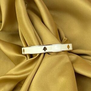 Kate Spade White and Gold Bracelet